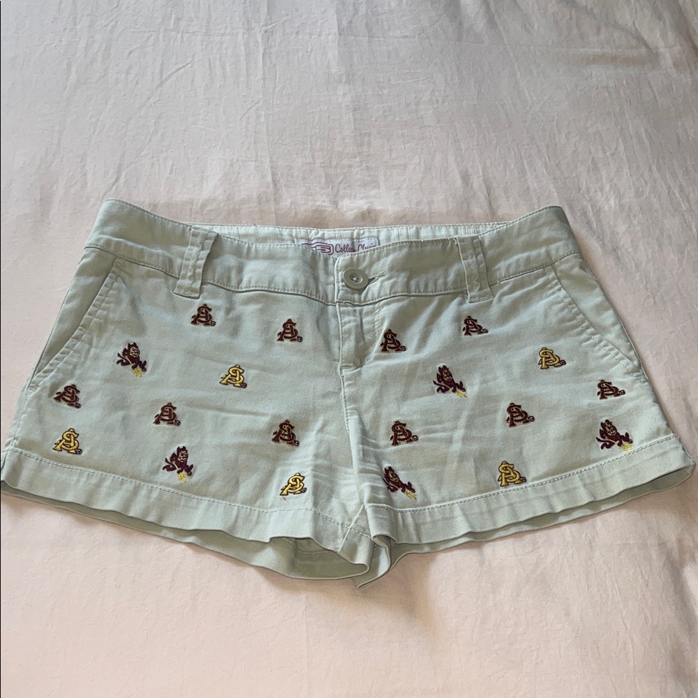 ASU khaki shorts